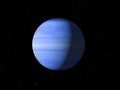 Planet Uranus done with textures