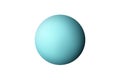 Planet Uranus in space