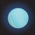 Planet Uranus Royalty Free Stock Photo