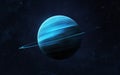 Planet Uranus Royalty Free Stock Photo