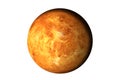 Planet Venus with atmosphere Royalty Free Stock Photo