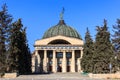 The Planetarium building on Mira Street in the city of Volgograd