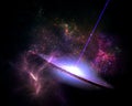 Planets and galaxy, science fiction wallpaper. Astronomy is the scientific study of the universe stars, planets, galaxies, and eve