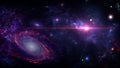 Planets and galaxy, science fiction wallpaper. Astronomy is the scientific study of the universe stars, planets, galaxies, and eve