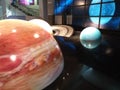 Planets in the Moscow planetarium