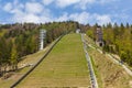 Planica Nordic Center, Flying hill of Gorisek brothers Royalty Free Stock Photo