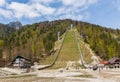 Planica Nordic Center, Flying hill of Gorisek brothers Royalty Free Stock Photo