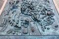 Planimetry of the historical center of Savona, Italy Royalty Free Stock Photo