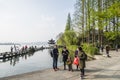 plank path on water Royalty Free Stock Photo