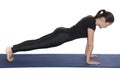 Plank pose Royalty Free Stock Photo