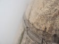 Planks: The most dangerous hiking in the world closed for repair at Huashan Mountain - Xian, Shaaxi Province, China Royalty Free Stock Photo