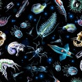 Plankton Abstract Pattern