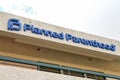 Planned Parenthood sign on building