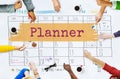 Planner Agenda Reminder Calendar To Do Concept Royalty Free Stock Photo