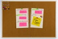 Planner with a busy week. On a weekend planned girls/ladies nigh Royalty Free Stock Photo