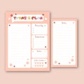 planner daily shopping list weekly monthly ipad iphone list date daily planner templates