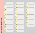 Planner, todo list, kids habits tracker. Template for timetables, lessons and to-do list. Children`s diary