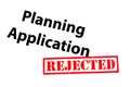 Planning Application Rejected