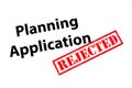 Planning Application Rejected