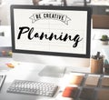 Planning Design Guide Objection Operation Concept Royalty Free Stock Photo