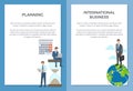 Planning and International Business Set of Posters