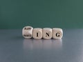 Planning and prioritizing symbol. Concept words Planning and Prioritizing on wooden cubes. Beautiful grey table, green background