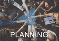 Planning Progress Discussion Strategy Brainstorming Concept Royalty Free Stock Photo