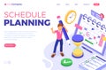 Planning schedule time management Royalty Free Stock Photo