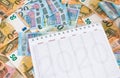 Planning in calendar some investment in Euro currency