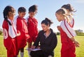 Planning, sports and coach with children for soccer strategy, training and team goals in England. Plan, teamwork and