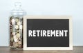 Planning your Retirement - information board