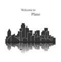 Plano, Texas ( city silhouette )