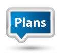 Plans prime blue banner button Royalty Free Stock Photo