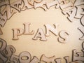 Plans Motivational Words Quotes Concept Royalty Free Stock Photo