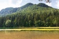 Plansar Lake in Jezersko, Slovenia