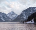 Plansee lake (Austria) winter view