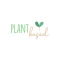 Plant based vector illustration graphic icon