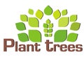 Plant more trees Royalty Free Stock Photo