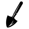 Plant shovel icon, simple style