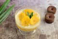 Plantain banana compote