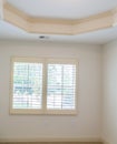 Plantation Shutters in New Bedroom