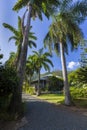 Planter house in botanic garden. Road Town, Tortola Royalty Free Stock Photo