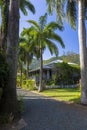 Planter house in botanic garden. Road Town, Tortola Royalty Free Stock Photo