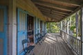 Planter house in botanic garden. Road Town, Tortola Royalty Free Stock Photo