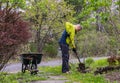 Planting an American Garden In Northeast USA Royalty Free Stock Photo