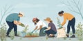Planting Seeds of Hope: A Community's Commitment to Environmental Growth -GenerativeAI