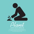 Planting Vector Illustration
