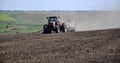 Planting of winter crops Royalty Free Stock Photo