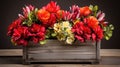 plants flowerbox Royalty Free Stock Photo