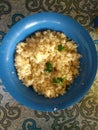 PLANTS OF HONOUR; COUSCOUS TAPIOCA AND SIDES.